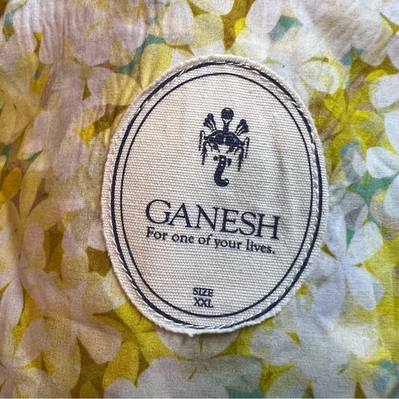 GANISH Vibrant Floral Print Button-Up Men’s Shirt Size XXL - Picture 5 of 6